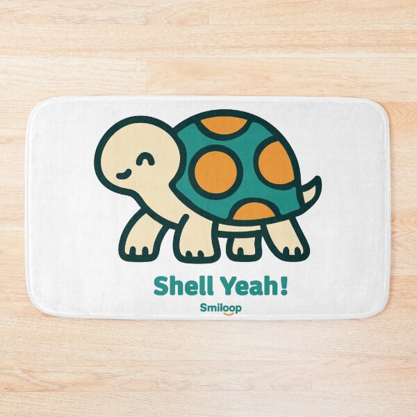 Item preview, Shell Yeah! – Funny Cute Turtle Design designed and sold by Smiloop Kivivi.