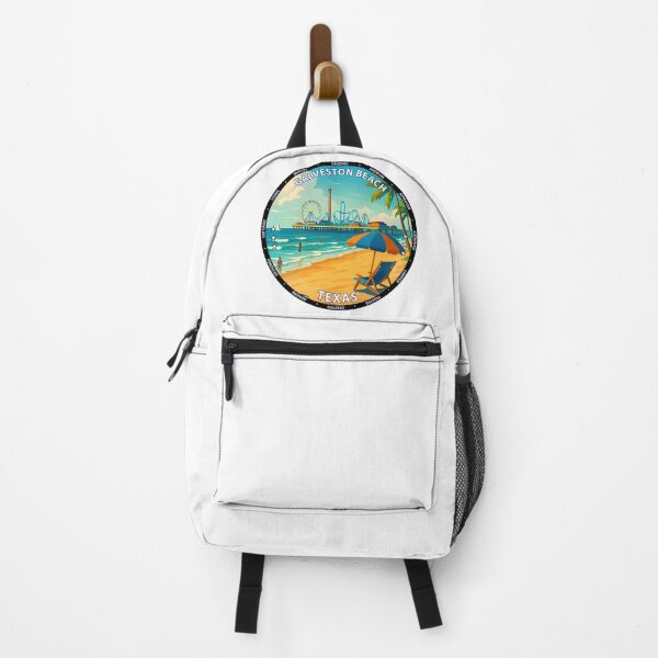 Item preview, Galveston Beach Texas Travel Poster - Coastal Wall Art & Summer Decor designed and sold by inkNext.