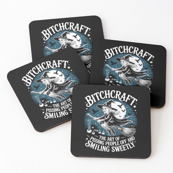 Item preview, Bitchcraft The Art of Pissing People Off and Smiling Sweetly designed and sold by patternprint1.