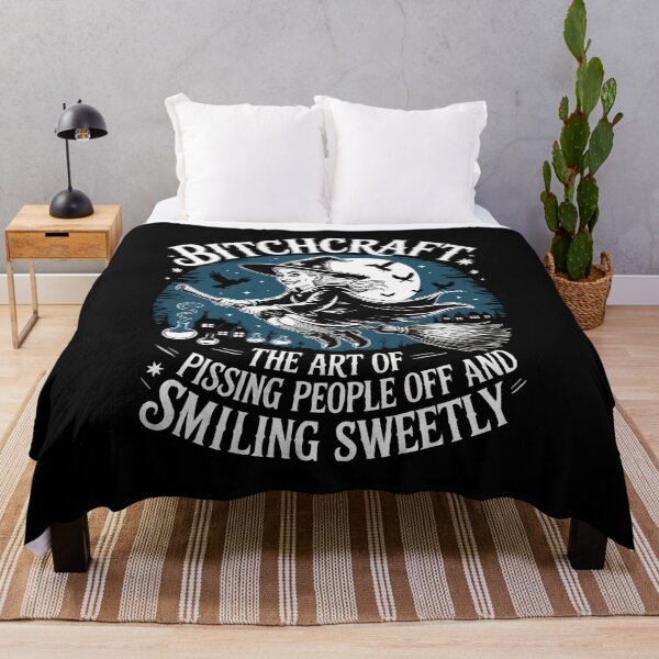 Item preview, Bitchcraft The Art of Pissing People Off and Smiling Sweetly designed and sold by patternprint1.