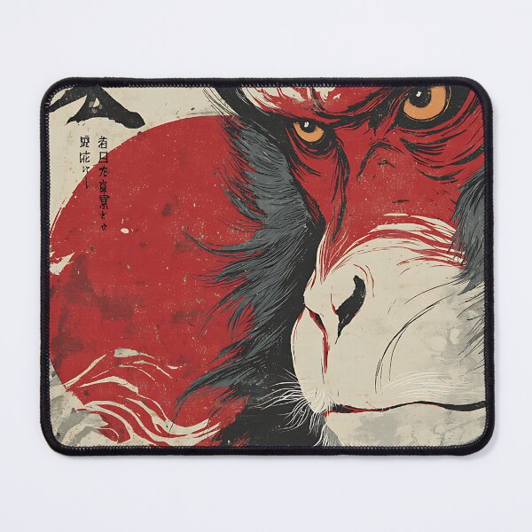 Item preview, Peaceful Japanese Macaque Art designed and sold by bapupa.