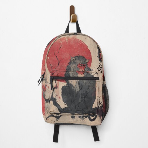 Item preview, Wild Japanese Macaque Art designed and sold by bapupa.