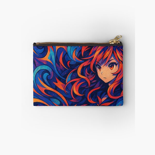 Item preview, Dreamy Hair Vibes – Multicolor Anime Energy meets Abstract Art Explosion designed and sold by FotoworldEdel.