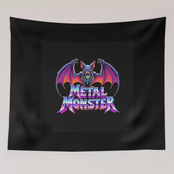 Item preview, Metal Monster - Heavy Metal Design designed and sold by amakotdcx.