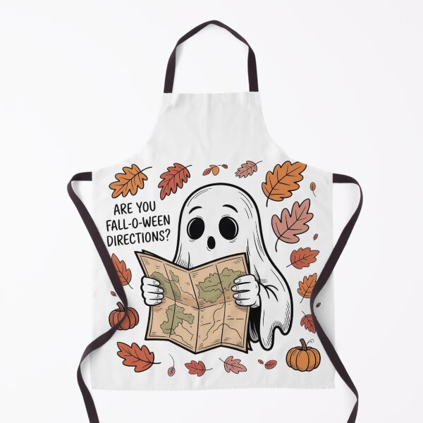 Item preview, Are You Fall o Ween Directions? | Funny Ghost Fall Halloween Design designed and sold by PROPera-design.