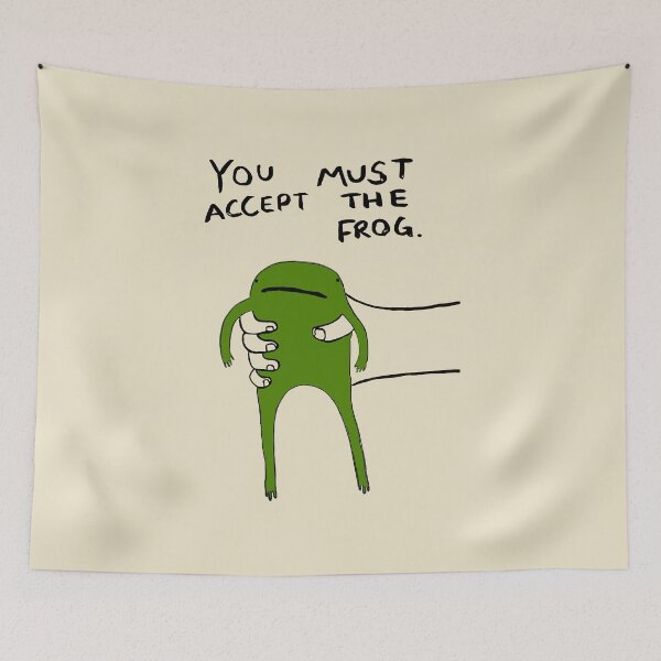 Item preview, You Must Accept The Frog ?  designed and sold by Buntrockstore.