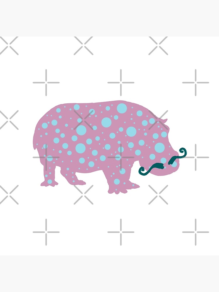 Hippopotamus Moustache by Manitarka