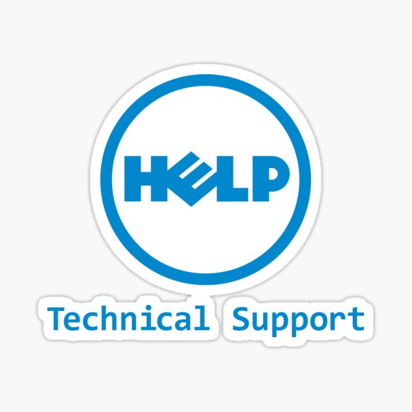 Artikel-Vorschau von Lustige Dell-Parodie mit Logo für technischen Computersupport, designt und verkauft von andabelart.