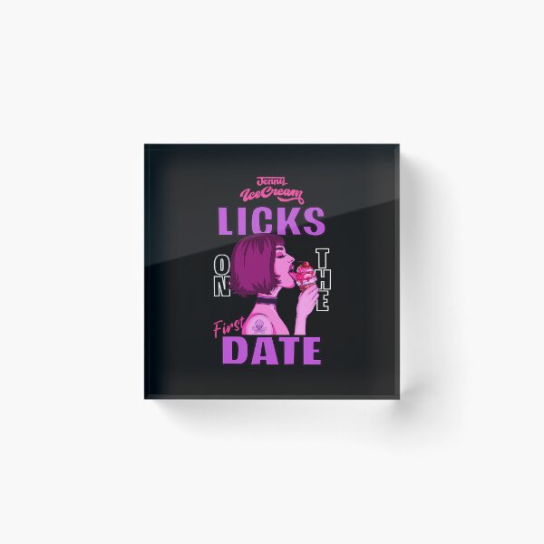 Item preview, Jenny Ice Cream Licks On The First Date designed and sold by wandhisayessv.