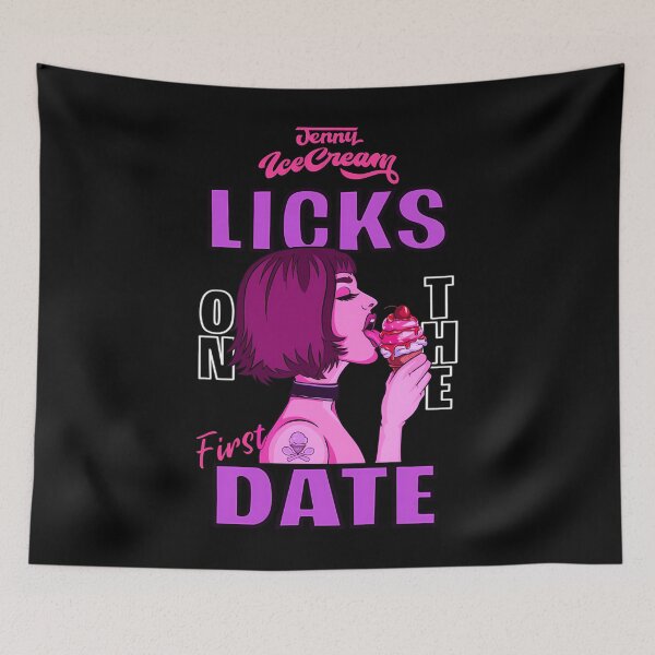 Item preview, Jenny Ice Cream Licks On The First Date designed and sold by wandhisayessv.