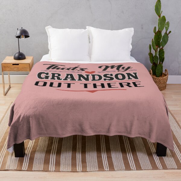 Item preview, Proud Grandparent Quote That’s My Grandson Out There designed and sold by arabiw.