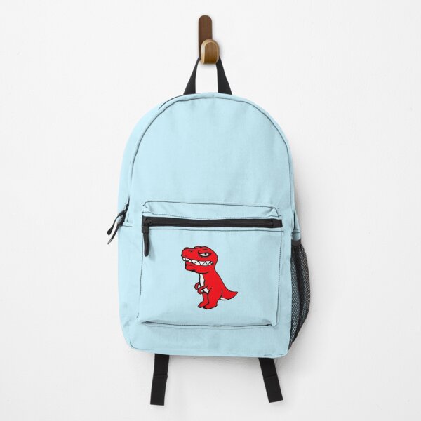Item preview, Dino T-Rex Long Teeth Monster Funny Grinning Evil designed and sold by shirt-o-mat.