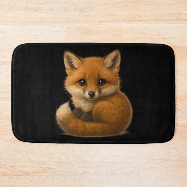 Item preview, Realistic Baby Fox – Adorable 8K Animal Illustration designed and sold by VDekDesigns.