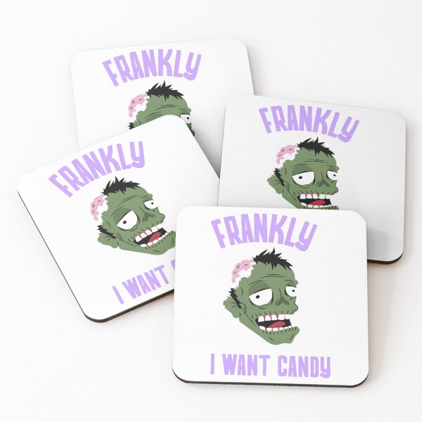 Item preview, Frankly, I Want Candy — Frankenstein Halloween designed and sold by Hintotees.