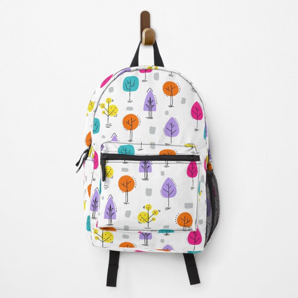 Item preview, Cute Colorful Doodle Trees designed and sold by Farissa Designs.