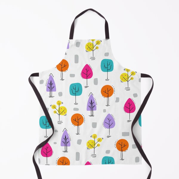 Item preview, Cute Colorful Doodle Trees designed and sold by Farissa Designs.