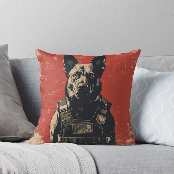 Item preview, Belgian Malinois in Plate Carrier Vest 2 designed and sold by HalsandTyCustom.