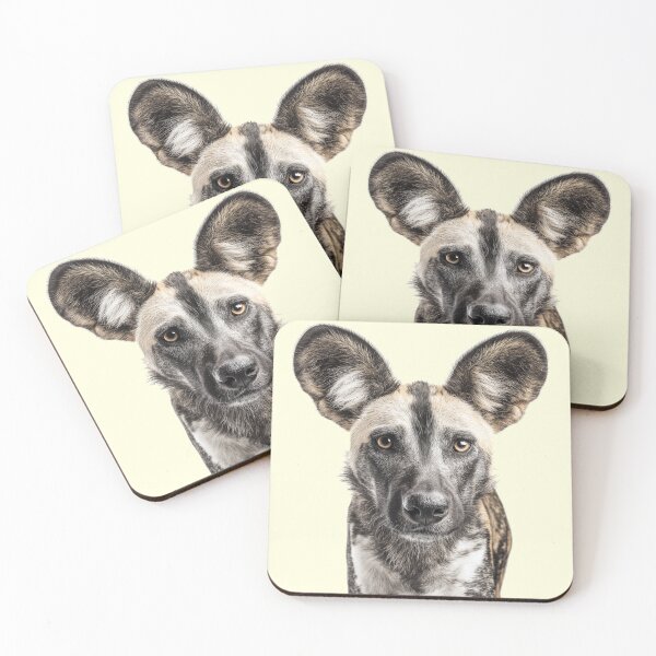 Item preview, cape hunting dog designed and sold by ArtfulPlay.