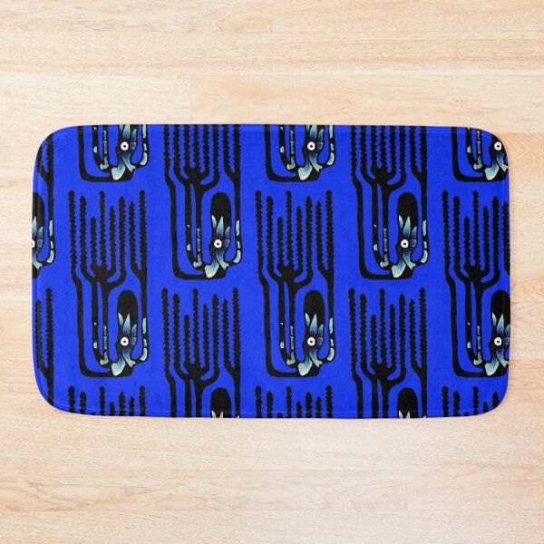 Item preview, octopus cactus blue background designed and sold by lwenlwen.