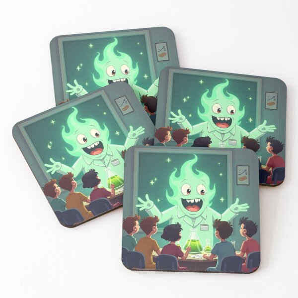 Item preview, Halloween Science Class – Fun Ghost Teacher Chemistry designed and sold by Nest & Thread.