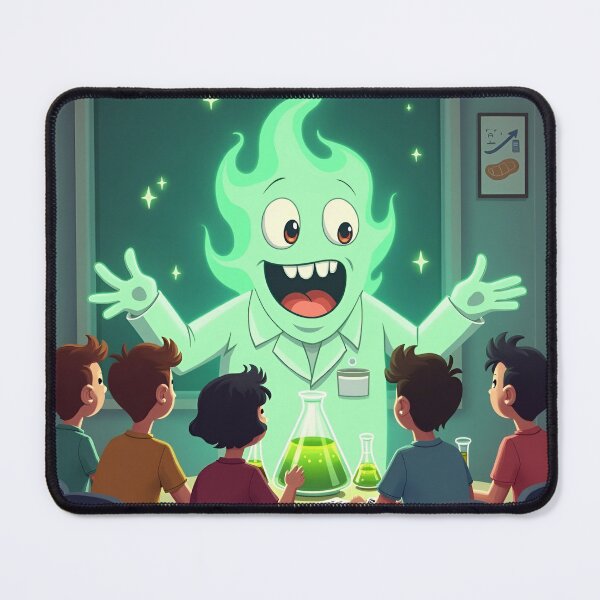 Item preview, Halloween Science Class – Fun Ghost Teacher Chemistry designed and sold by Nest & Thread.