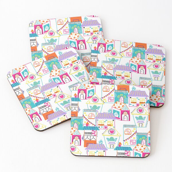 Item preview, Fun Doodle Housing Community  designed and sold by Farissa Designs.
