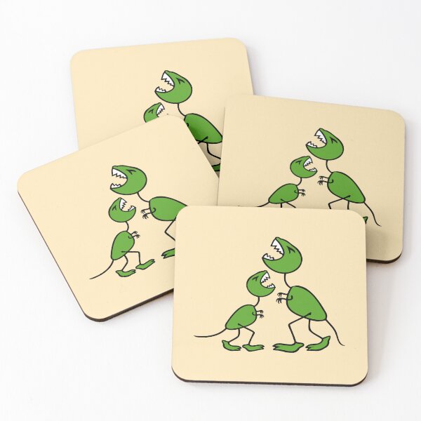 Item preview, 2 Dino T-Rex Child Drawing Mom Dad Father Mother Family designed and sold by shirt-o-mat.