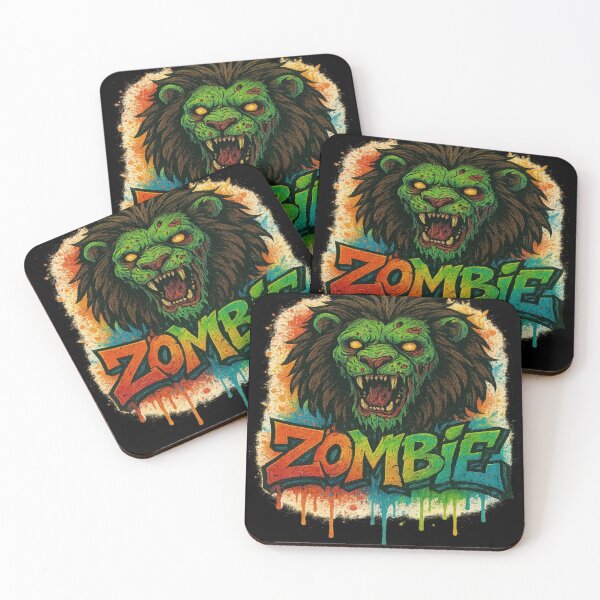 Item preview, Zombie lion  designed and sold by Galti.