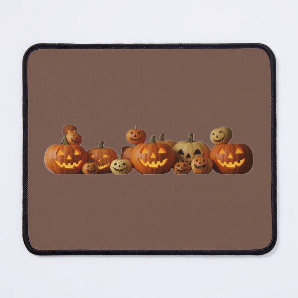Item preview, Glowing Pumpkins – A Minimalist Halloween Pattern designed and sold by Studio Yvonne .