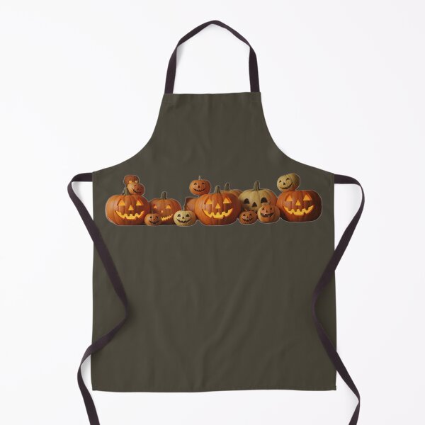 Item preview, Glowing Pumpkins – A Minimalist Halloween Pattern designed and sold by Studio Yvonne .