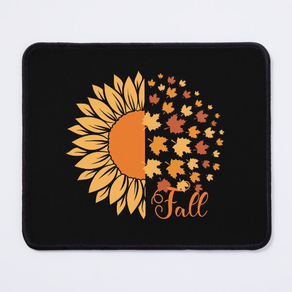 Item preview, Fall Sunflower Transitioning into Maple Leaves T-Shirt designed and sold by FestivityFinds.