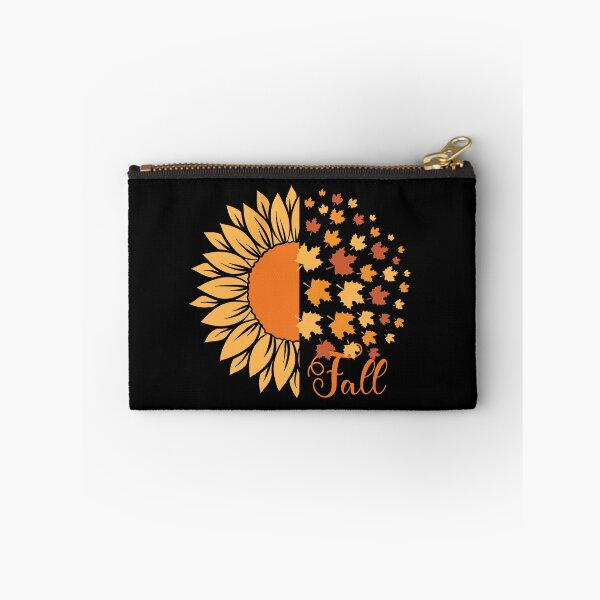 Item preview, Fall Sunflower Transitioning into Maple Leaves T-Shirt designed and sold by FestivityFinds.