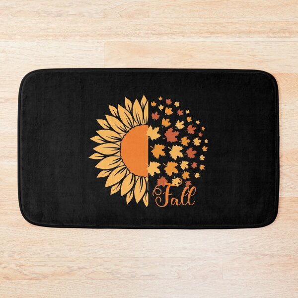 Item preview, Fall Sunflower Transitioning into Maple Leaves T-Shirt designed and sold by FestivityFinds.