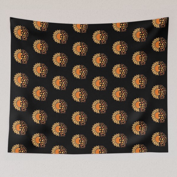 Item preview, Fall Sunflower Transitioning into Maple Leaves T-Shirt designed and sold by FestivityFinds.