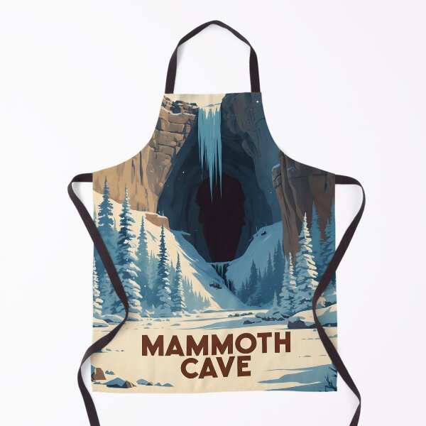 Item preview, Mammoth Cave National Park Winter USA Vintage Travel Tourism designed and sold by TravelersGems.