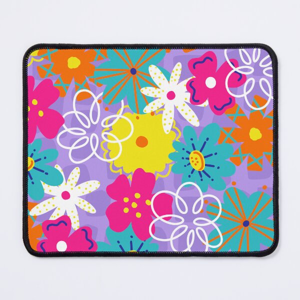 Item preview, Bright Spring Retro Florals designed and sold by Farissa Designs.