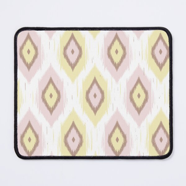 Item preview, Pastel Pink and Cream Ikat designed and sold by Farissa Designs.