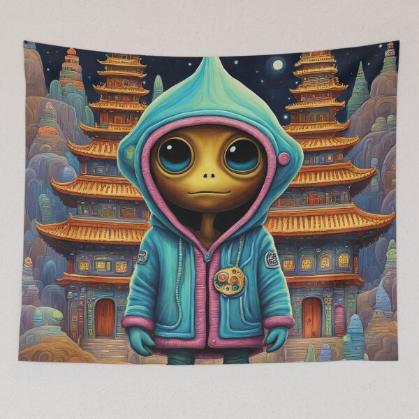 Item preview, Alien Exploring China designed and sold by Colin Bentham.