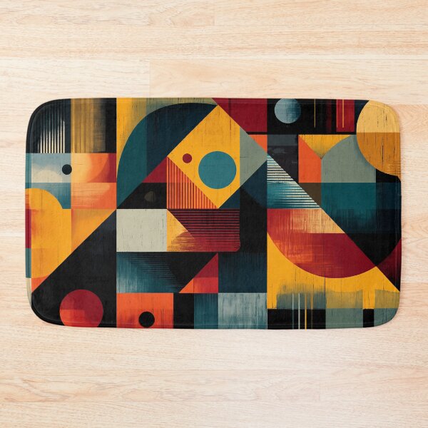 Item preview, 051 Vibrant Geometric Dimensions designed and sold by nikoart001.