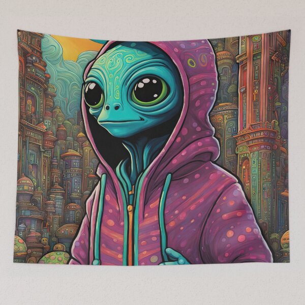 Item preview, Alien Exploring China designed and sold by Colin Bentham.