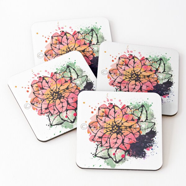Item preview, Watercolor Flower designed and sold by PaisleyandBubs.