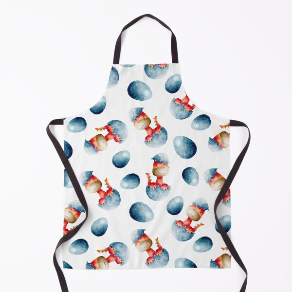 Item preview, Cute Baby Watercolor Dinosaur with Eggs designed and sold by Farissa Designs.