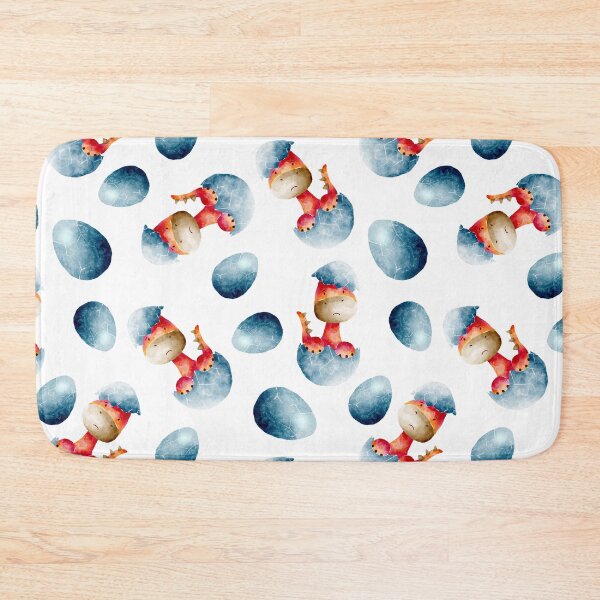 Item preview, Cute Baby Watercolor Dinosaur with Eggs  designed and sold by Farissa Designs.