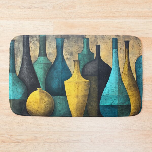 Item preview, 056 Abstract Vessels in Earthy Tones designed and sold by nikoart001.