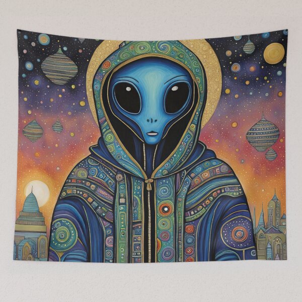 Item preview, Alien Exploring China designed and sold by Colin Bentham.
