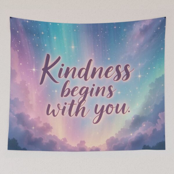 Item preview, Kindness Quote in Dreamy Sky designed and sold by InezPhotography.