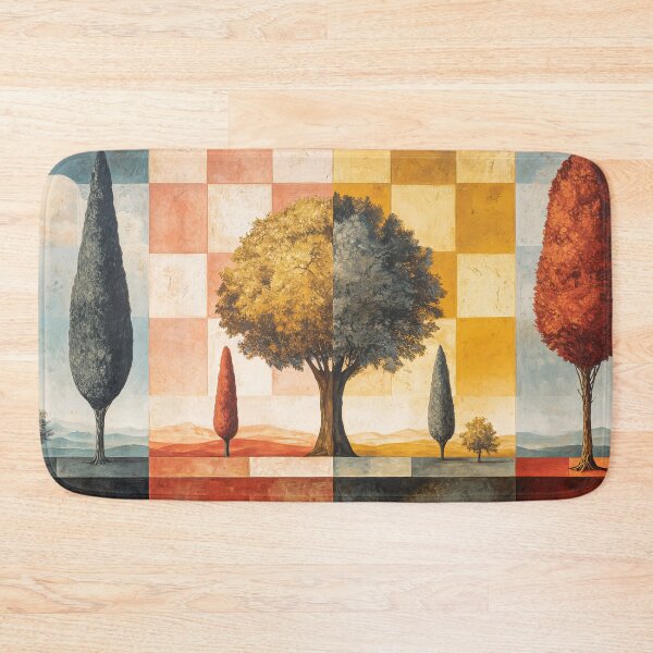 Item preview, 058 Colorful Seasons Through Trees designed and sold by nikoart001.