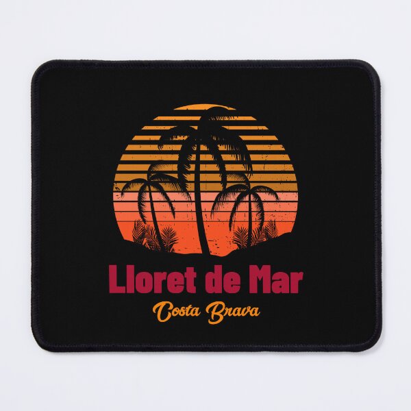 Item preview, Lloret de Mar Costa Brava Spain Vintage Sunset designed and sold by Suzy Perez Art.