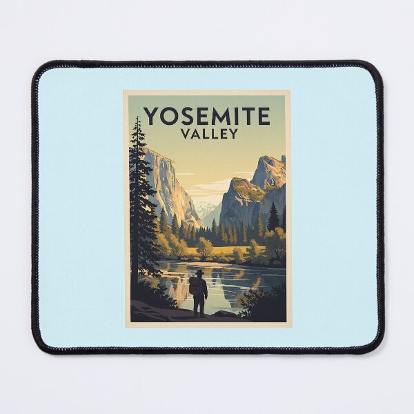 Item preview, Yosemite National Park Travel Art designed and sold by LittleArij.