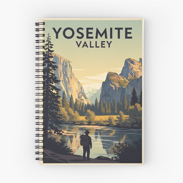 Item preview, Yosemite National Park Travel Art designed and sold by LittleArij.